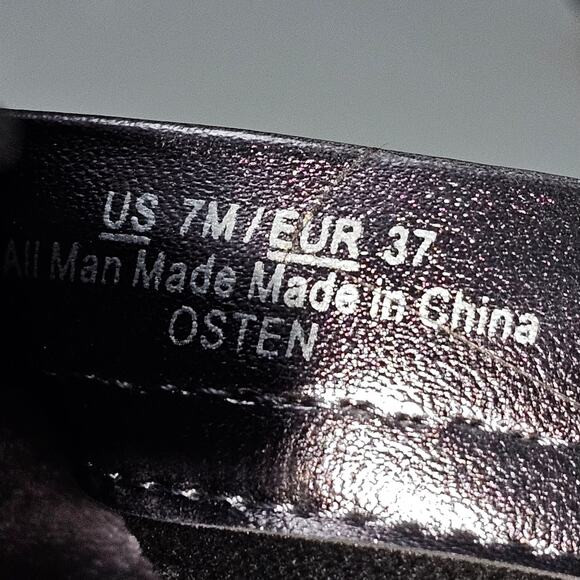 Circus By Sam Edelman Osten Ankle Bootie 7 Black Glitter Faux Leather Cap Toe - Picture 13 of 14